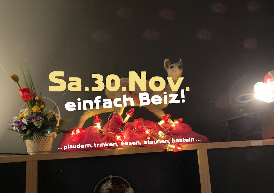 Beiz → Nimm Platz! Beiz → Nimm Platz!